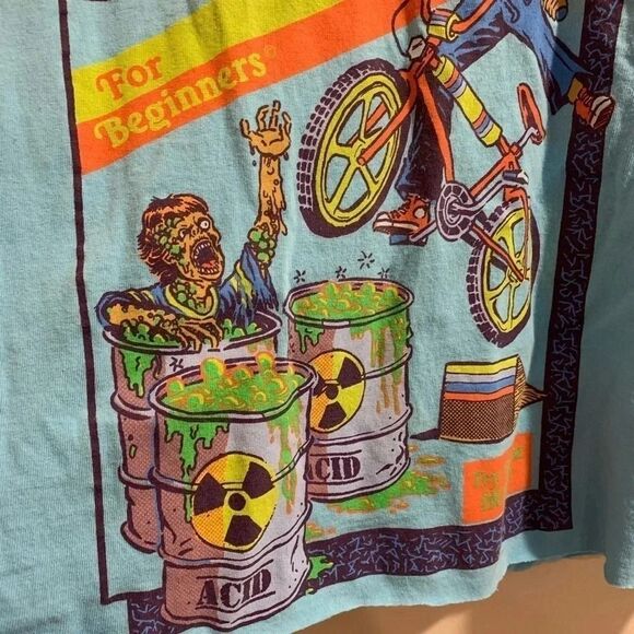 Steven Rhodes | Cropped Grunge Tee - Picture 3 of 5